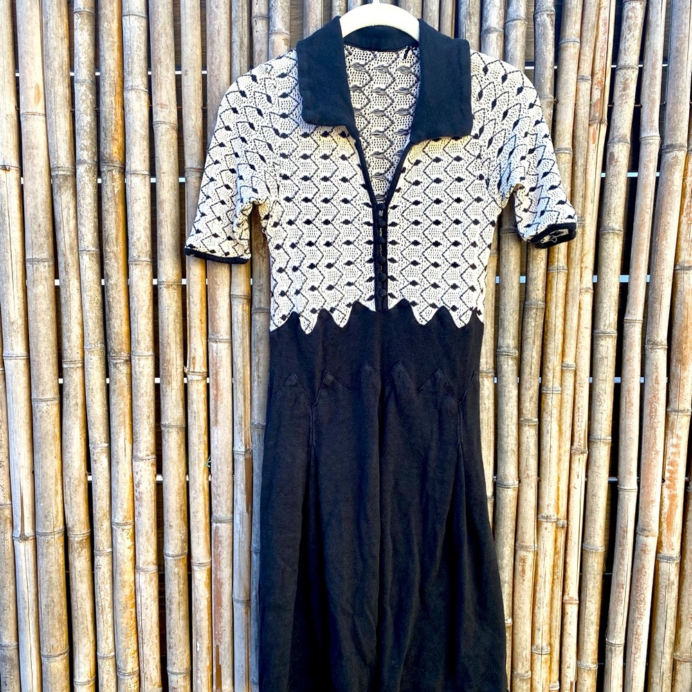 Vintage 50’s Style Midi Dress - XS/S